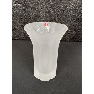 Iittala Anni Small Maljakko Vase 2738 Matte Glass Finland Valto Kokko
